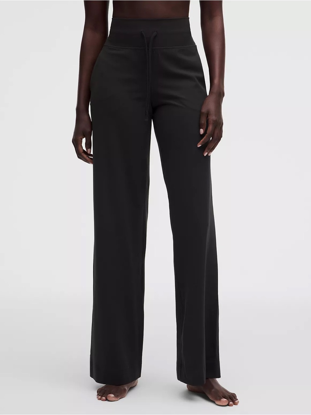 LULULEMON- Groove High-Rise Wide-Leg Pant Black Size 8